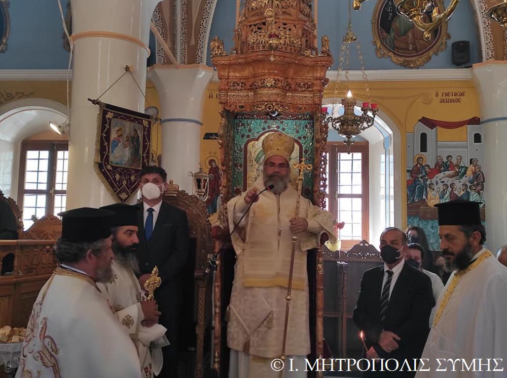 Η Εορτή του Οσίου Σάββα του εν Καλύμνω στη Σύμη