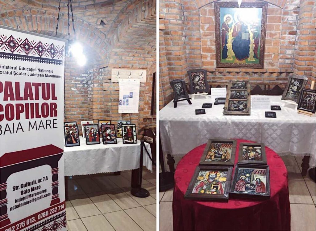 Ελληνο-ρουμανική σύνδεση με εικόνες σε γυαλί!