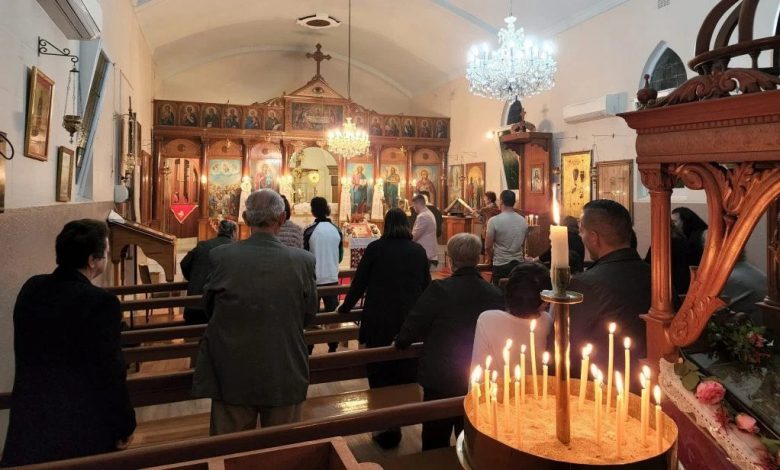 Service of the Akathist Hymn in Wagga Wagga, NSW