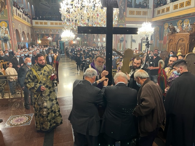 H Aκολουθία των Αγίων Παθών στο Παλαιομέτοχο της Μητρόπολης Ταμασού