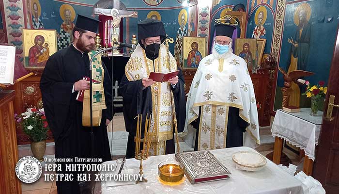 Xοροστασίες Αρχιεπισκόπου Τελμησσού την Μ. Τρίτη και την Μ. Τετάρτη