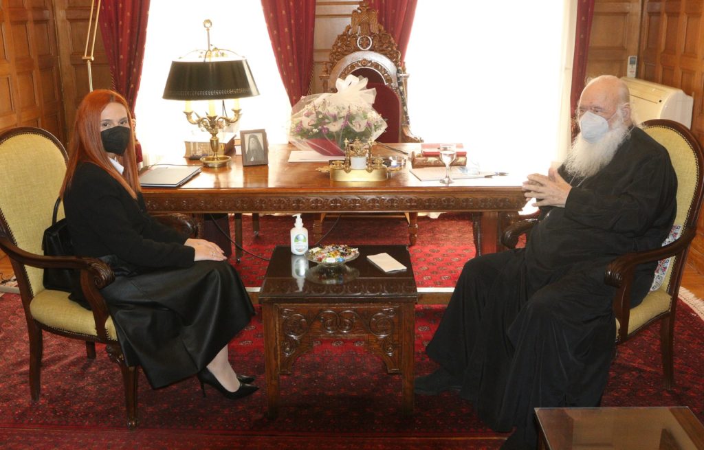 Ανταλλαγή απόψεων Οικολόγων Πράσινων-Εκκλησίας της Ελλάδος στη συνάντηση Αρχιεπισκόπου-Σακοράφα