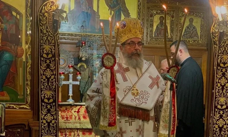 Programme for His Grace Bishop Kyriakos of Sozopolis for 5th Week of Lent