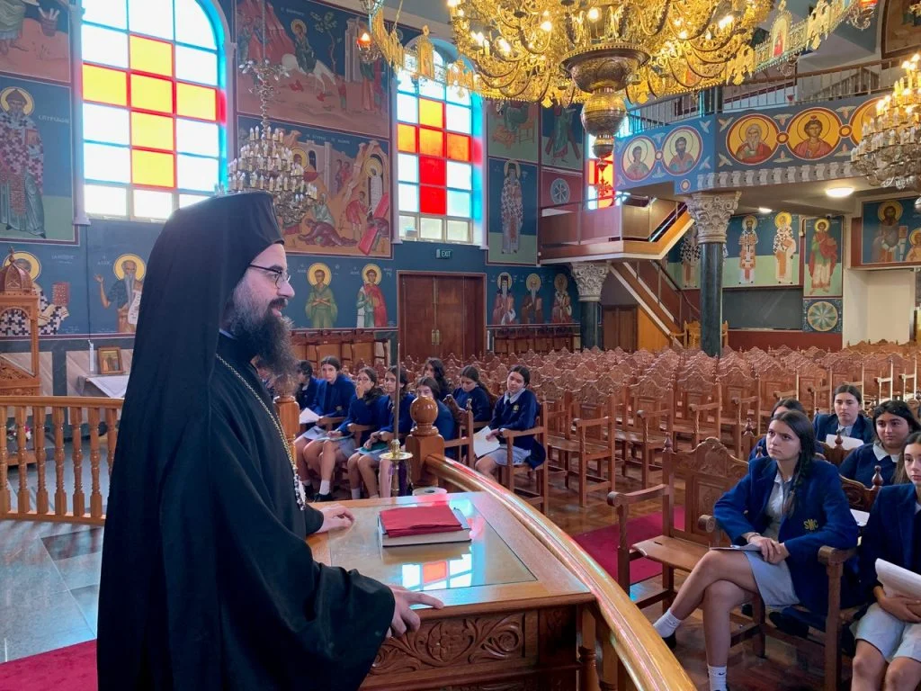 Visit of St Monicas Catholic College to the Church of the Transfiguration of Our Lord, Victoria