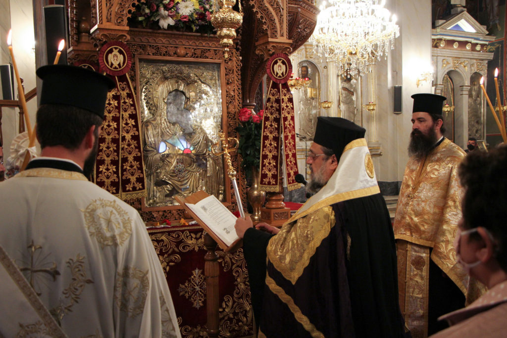 Η Ακολουθία του Ακαθίστου Ύμνου στον Μητροπολιτικό Ναό Καλαμάτας