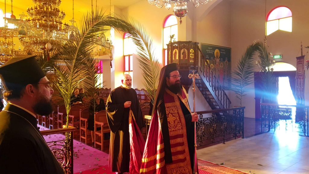 Northcote: Palm Sunday Celebrations at Panagia Soumela, VIC