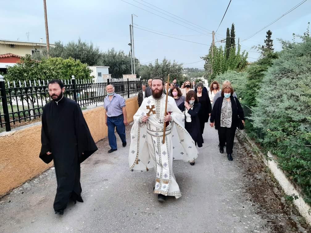 Πανηγυρικός Εσπερινός Ζωοδόχου Πηγής στην Παναγία Ελεούσα Μαλακώντα Ερέτριας