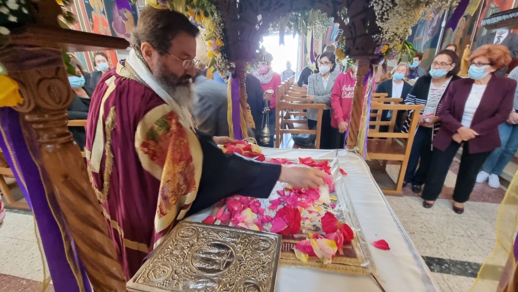 Εσπερινός της Αποκαθηλώσεως στη Μακεδονίτισσα Λευκωσίας