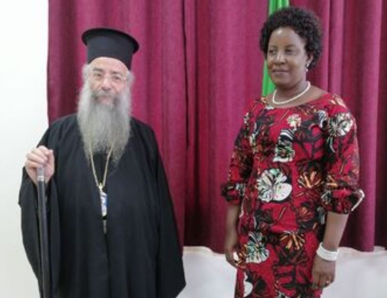 Επίσκεψη του Επισκόπου Μπουκόμπας στην Περιφερειάρχη Γκέιτας