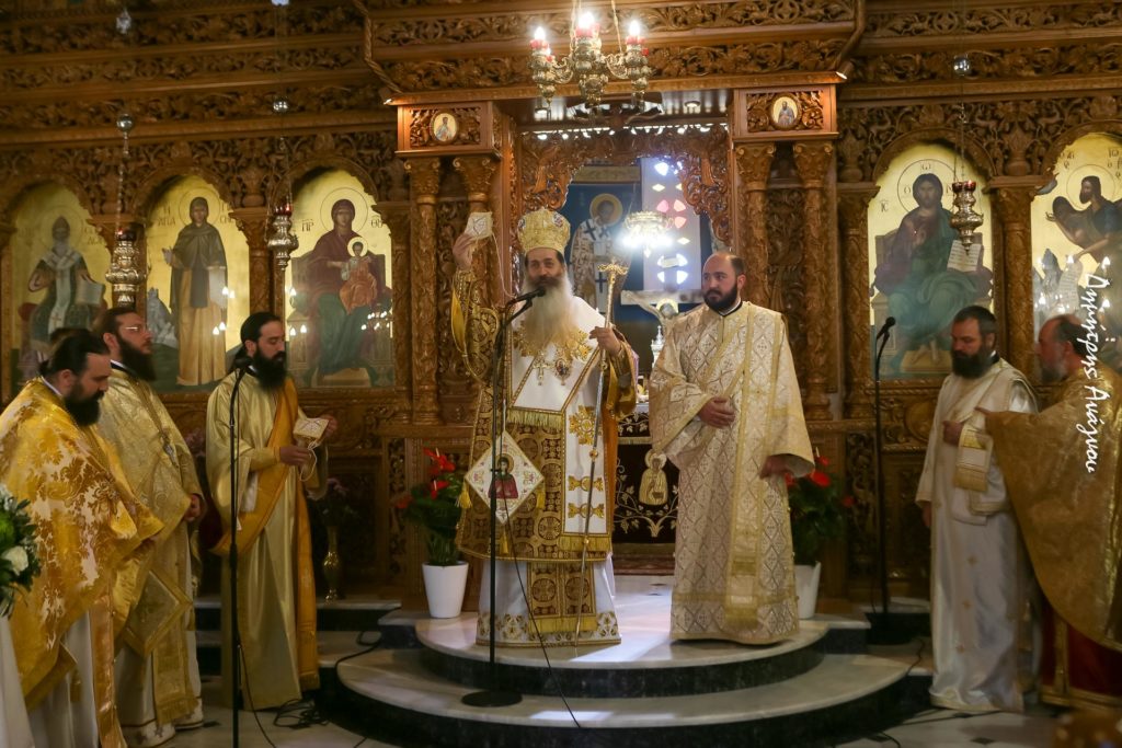 Φθιώτιδος Συμεών: «Να είσαι γενναίος και λεβέντης σαν τον Αθανάσιο Διάκο»