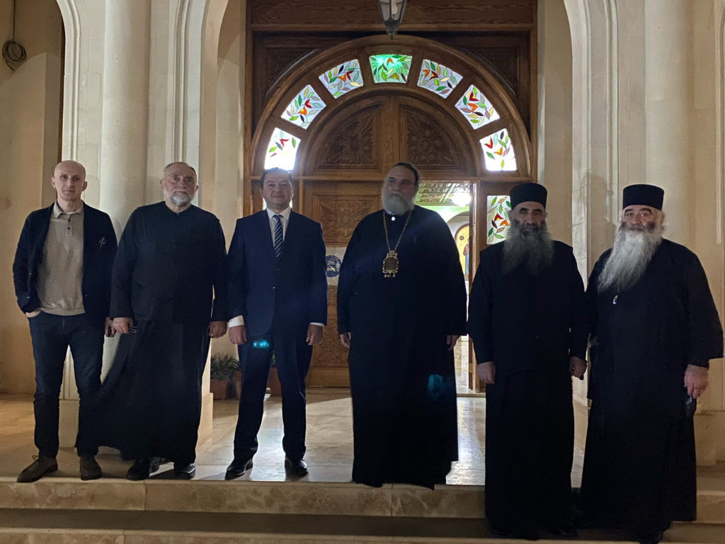 Συνάντηση Μητροπολίτη Ταμασού με Μητροπολίτες του Πατριαρχείου Γεωργίας