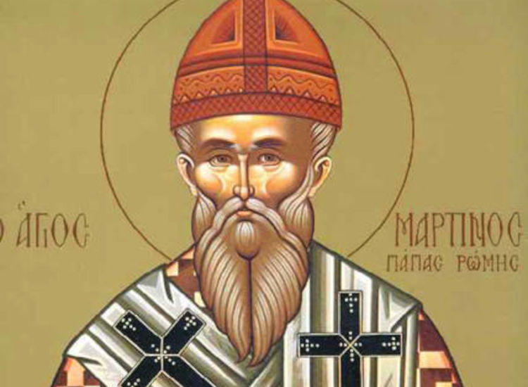 Feast day of Martin the Confessor, Pope of Rome