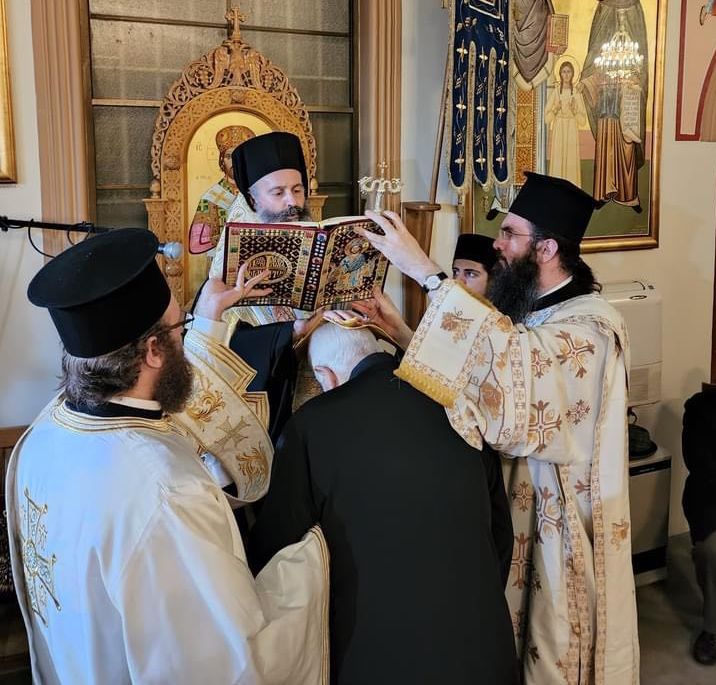 Ο Αρχιεπίσκοπος Αυστραλίας στην Ενορία Αγίου Δημητρίου στο Queanbeyan