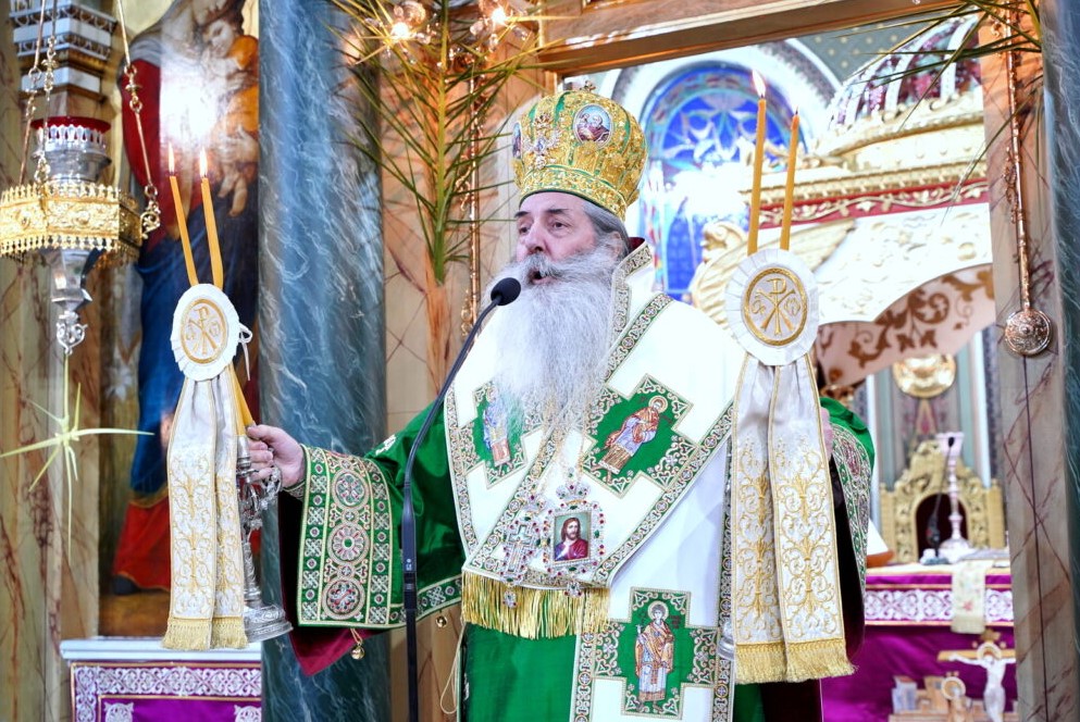 Πειραιώς Σεραφείμ: Συσταύρωση και συνανάσταση για να φτάσουμε στο προσωπικό μας Πάσχα