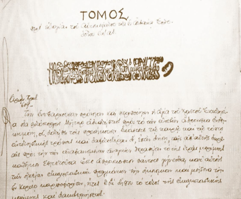 TOMOSI PATRIARKAL DHE SINODIK PER BEKIMIN E AUTOQEFLISE SE KISHES OR THODHOKSE NE SHQIPER