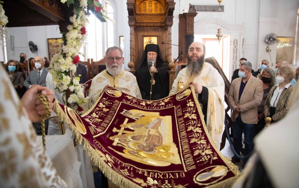 Ο Αρχιεπίσκοπος Κύπρου στην Παναγία Φανερωμένη για την Αποκαθήλωση του Κυρίου