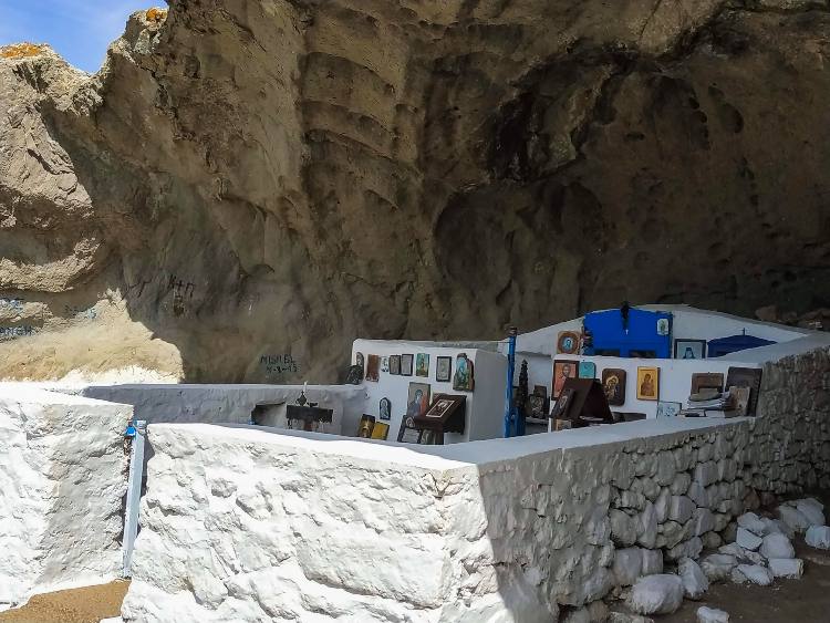 Λήμνος: Πανηγύρισε η μοναδική ασκεπής εκκλησία στον κόσμο