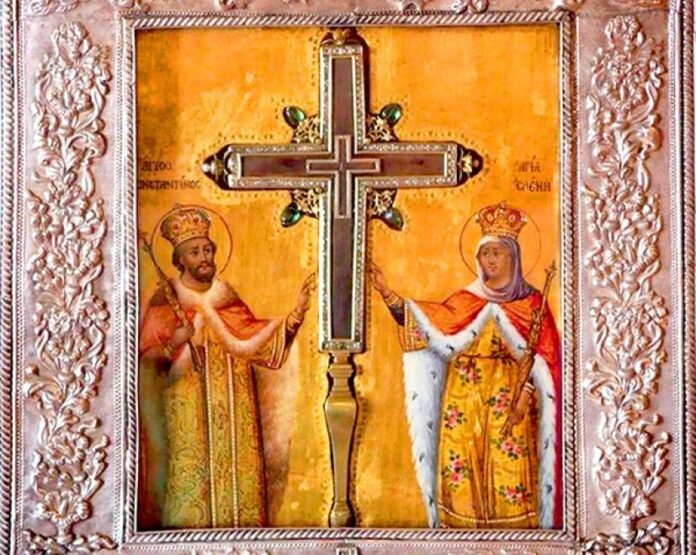 Η Ξάνθη υποδέχεται από τα Ιεροσόλυμα την εικόνα των Αγίων Κωνσταντίνου και Ελένης μετά του Τιμίου Σταυρού
