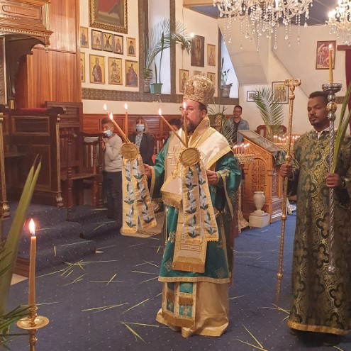 ΑΙΘΙΟΠΙΑ: Ευλογήθηκαν και διανεμήθηκαν σε όλους τα “βάγια των φοινίκων”