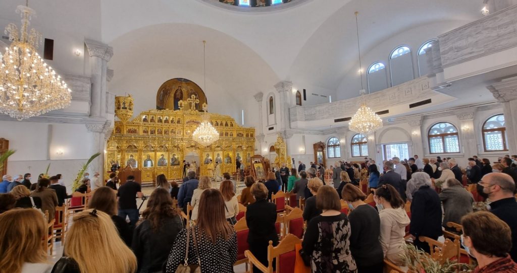 Λιτανεία στον Καθεδρικό Ναό Απ. Βαρνάβα στη Λευκωσία