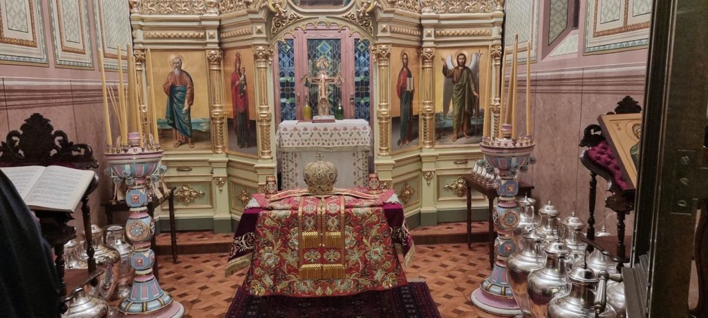 Λίγο πριν τον Καθαγιασμό του Αγίου Μύρου στο Φανάρι (ΦΩΤΟ)