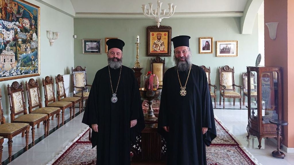 Στον Μητροπολίτη Ρεθύμνης ο Αρχιεπίσκοπος Αυστραλίας