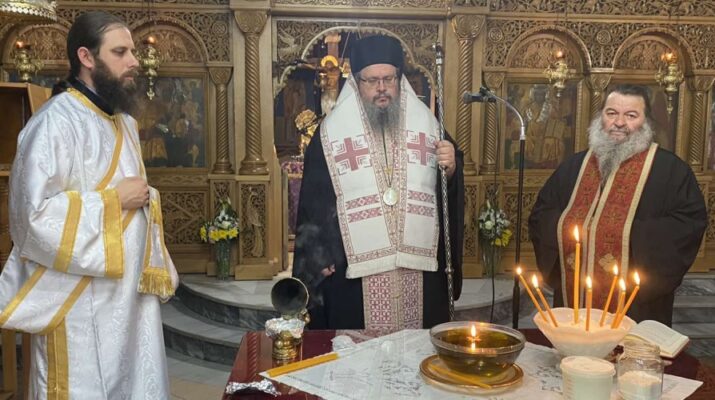 Ευχέλαιο στη Γαλήνη τέλεσε ο Μητροπολίτης Λαρίσης