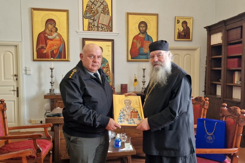 Στον Μητροπολίτη Λεμεσού ο νέος Διοικητής της 3ης Ταξιαρχίας