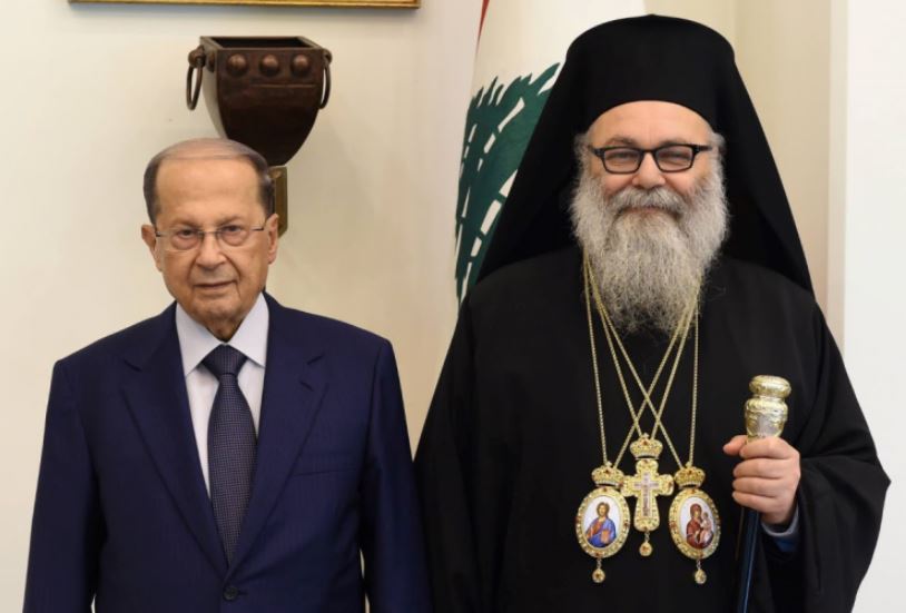 Ευχές Πατριάρχη Αντιοχείας στον Πρόεδρο του Λιβάνου