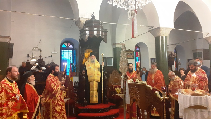 Η εορτή της Ζωοδόχου Πηγής στην Ιερά Μητρόπολη Παροναξίας