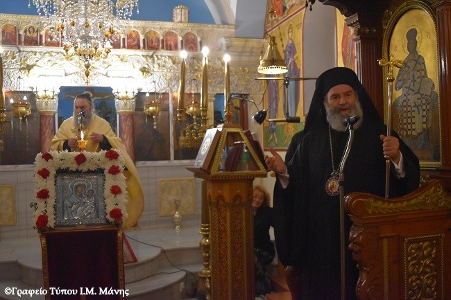 Ο Ακάθιστος Ύμνος στο Μαυροβούνι Γυθείου