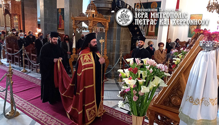 Αγρυπνία Ακαθίστου Ύμνου στον Μητροπολιτικό Ναό Νεαπόλεως Λασιθίου