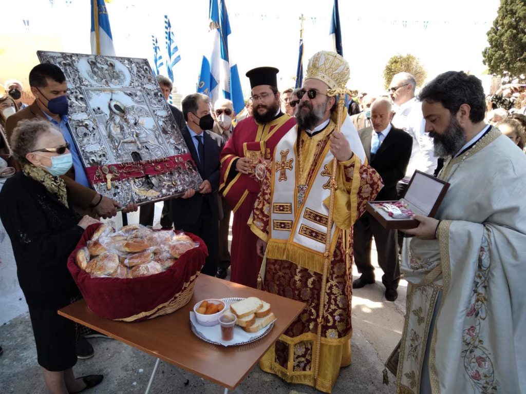 Η εορτή του Αγίου Γεωργίου στην Οία Σαντορίνης