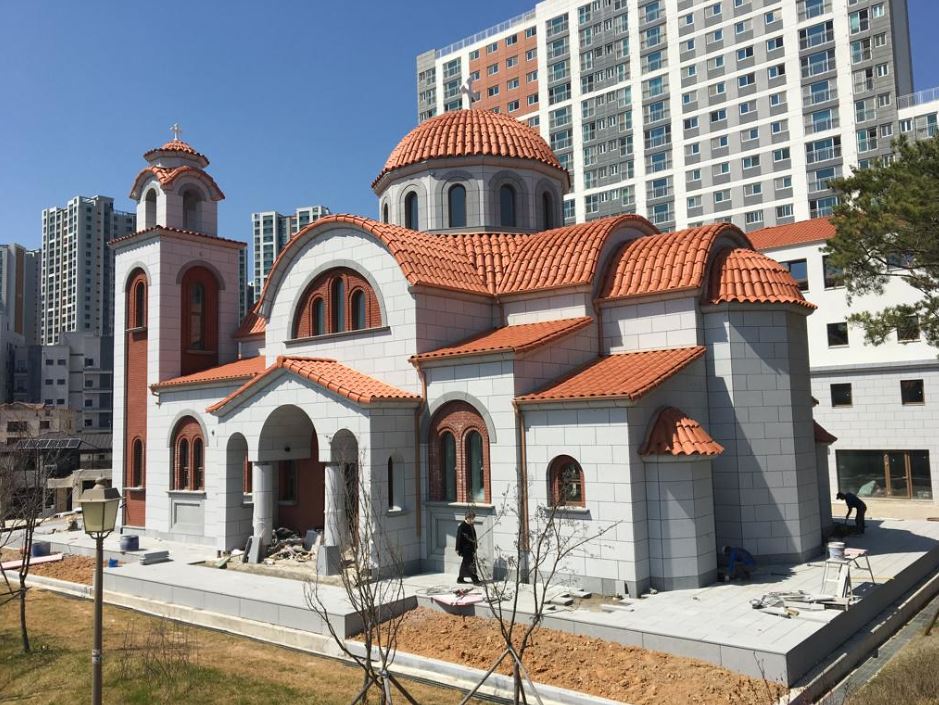 Ολοκληρώθηκε η ανέγερση του ναού στο Jeonju