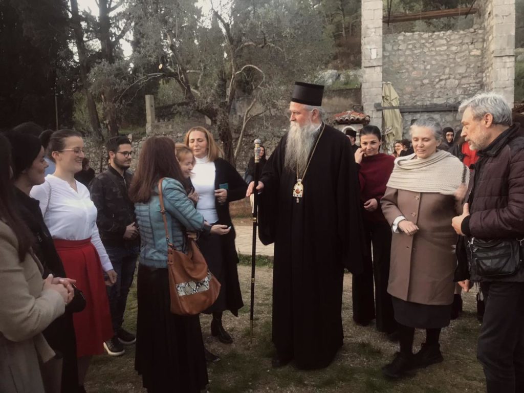 Συνάντηση με θεολόγους και κατηχητές είχε ο Μητροπολίτης Μαυροβουνίου