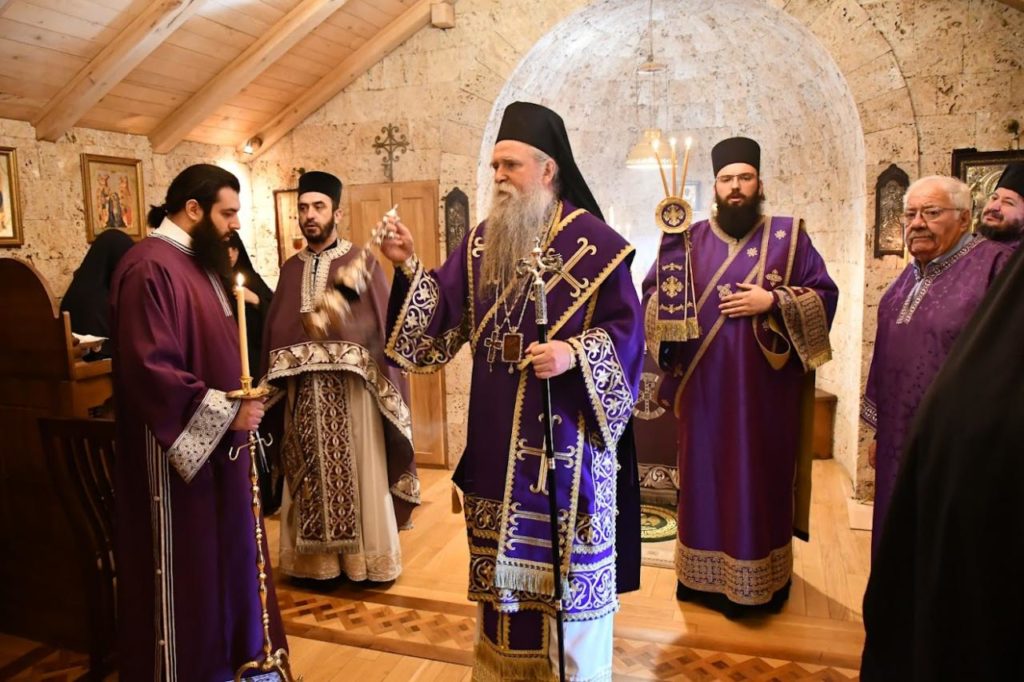 Μαυροβουνίου: Να περπατήσουμε μαζί με τον Χριστό στην Ιερουσαλήμ