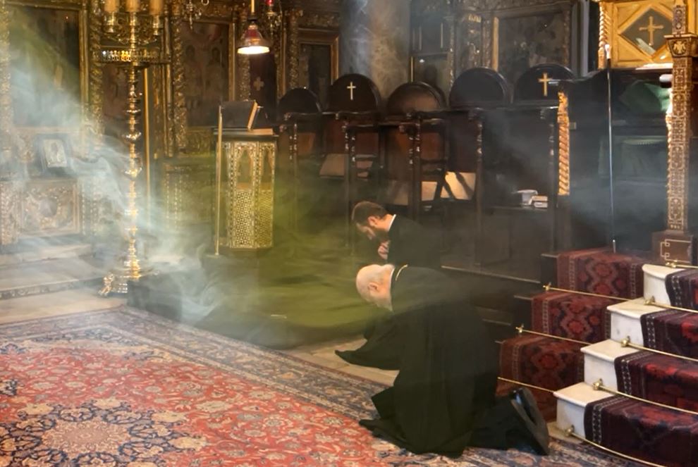 Ο Οικουμενικός Πατριάρχης χοροστάτησε στην Προηγιασμένη Λειτουργία στο Φανάρι