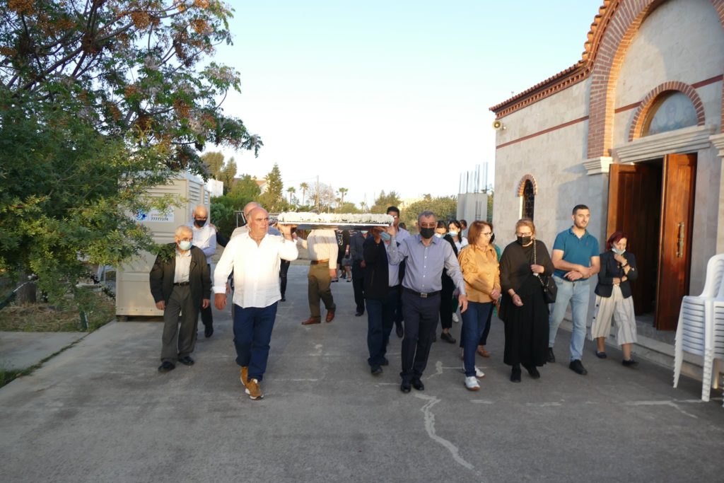 Λιτάνευση της εικόνας του Αγίου Μάρκου στο Παραλίμνι