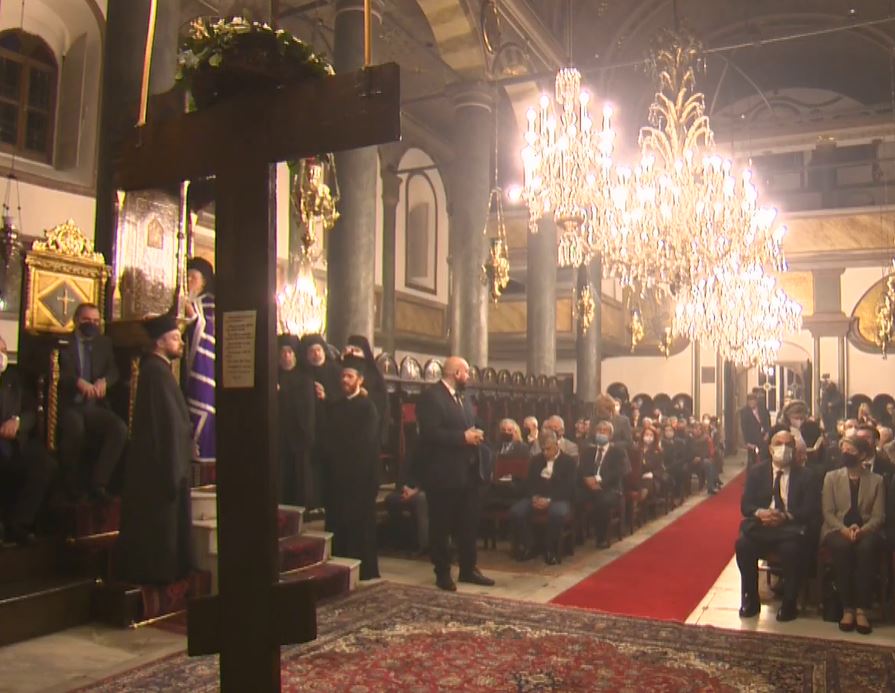 Η Ακολουθία των Παθών του Κυρίου στο Φανάρι (ΒΙΝΤΕΟ)