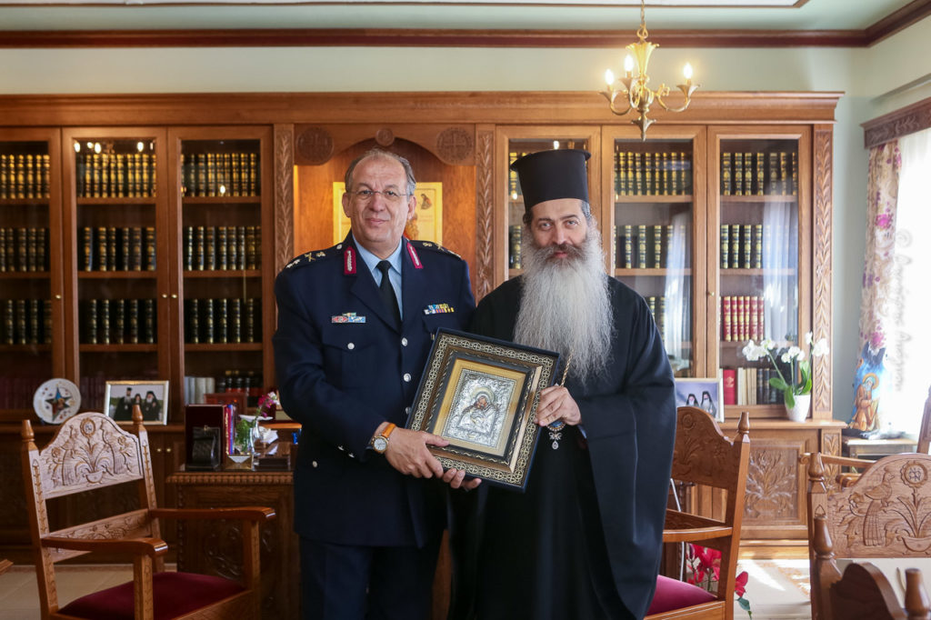 Οι νέοι Στρατηγοί της περιοχής στον Μητροπολίτη Φθιώτιδος