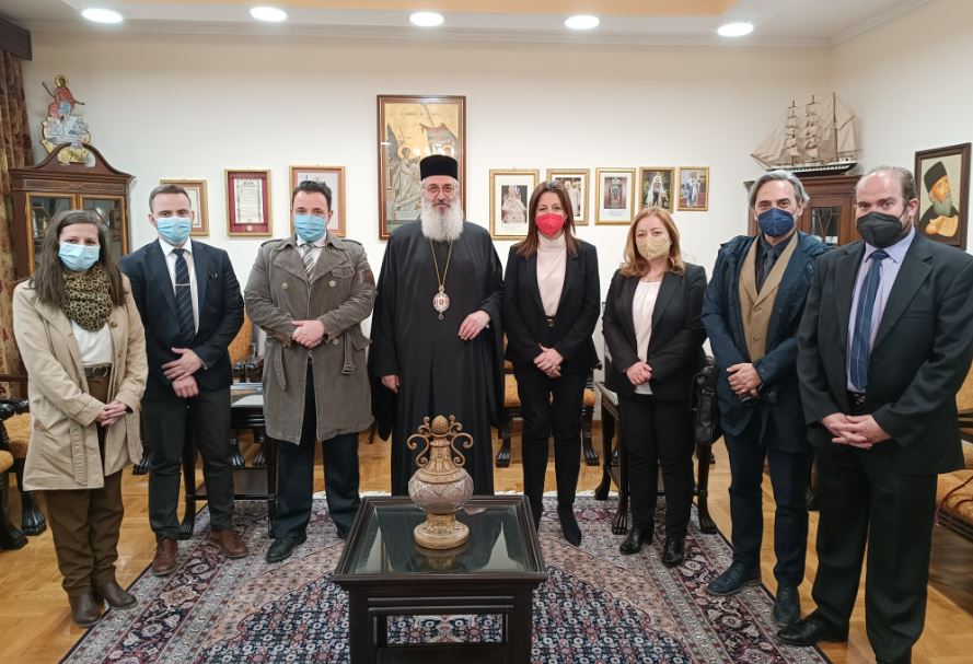Στον Μητροπολίτη Αλεξανδρουπόλεως το ΔΣ του τοπικού Δικηγορικού Συλλόγου