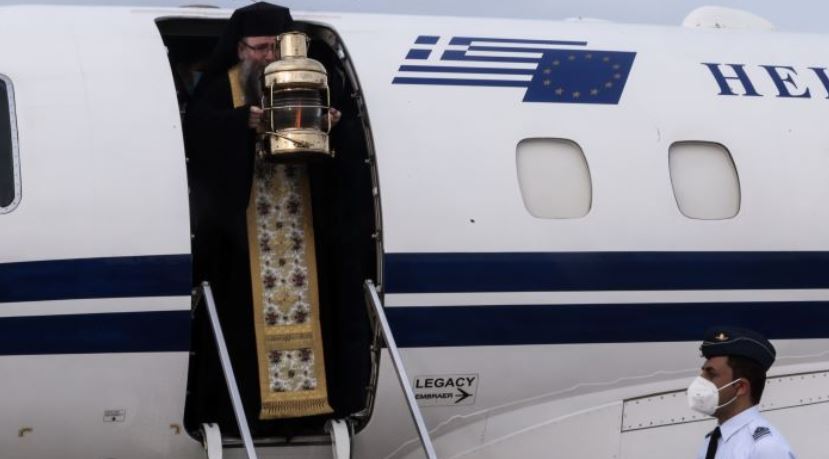 Holy Light from Jerusalem to again arrive in Athens