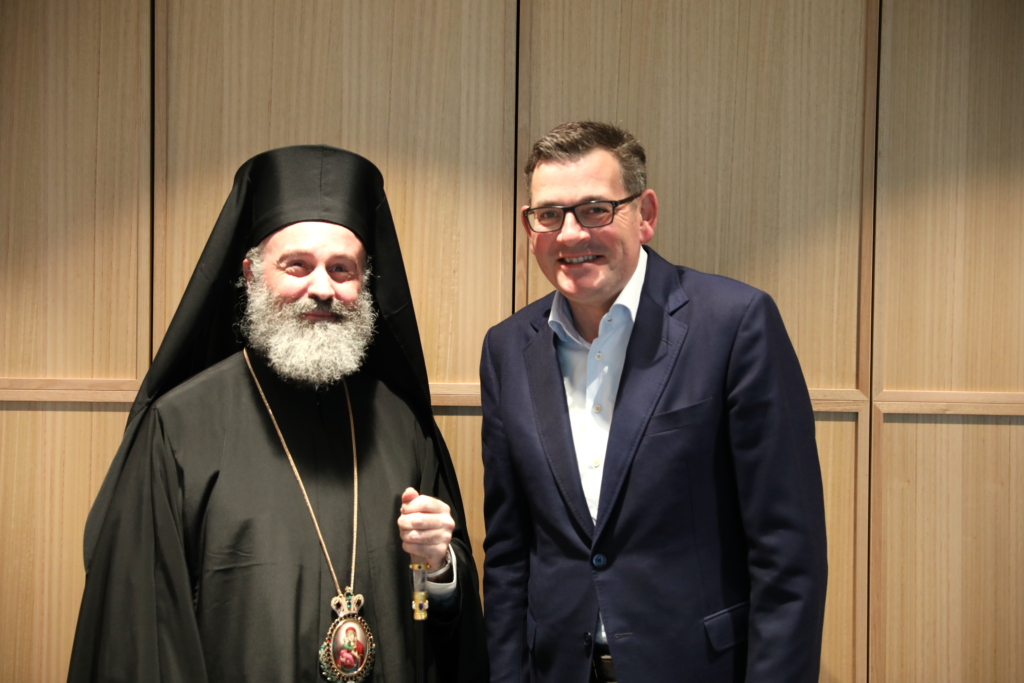 Archbishop of Australia meets with Victorian State Premier Daniel Andrews