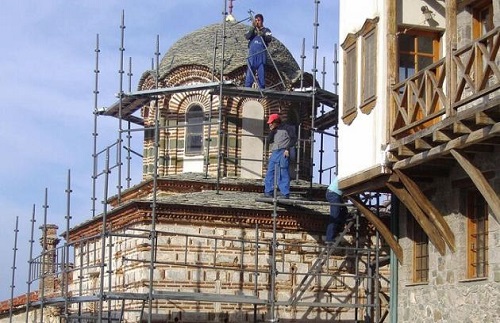 Профинансирована масштабная реставрация монастырей Афона