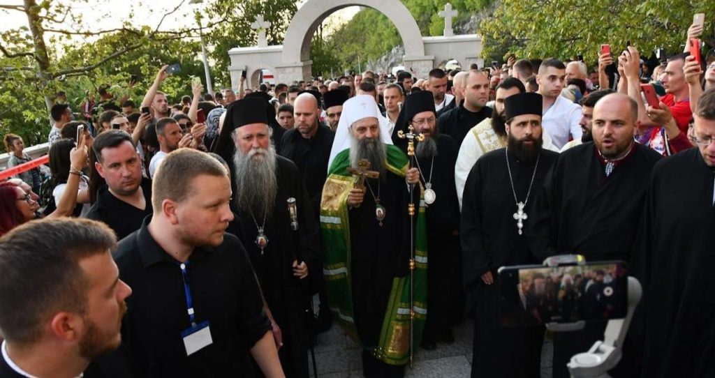 სერბეთის პატრიარქი მონტენეგროს ეწვია [ფოტო]