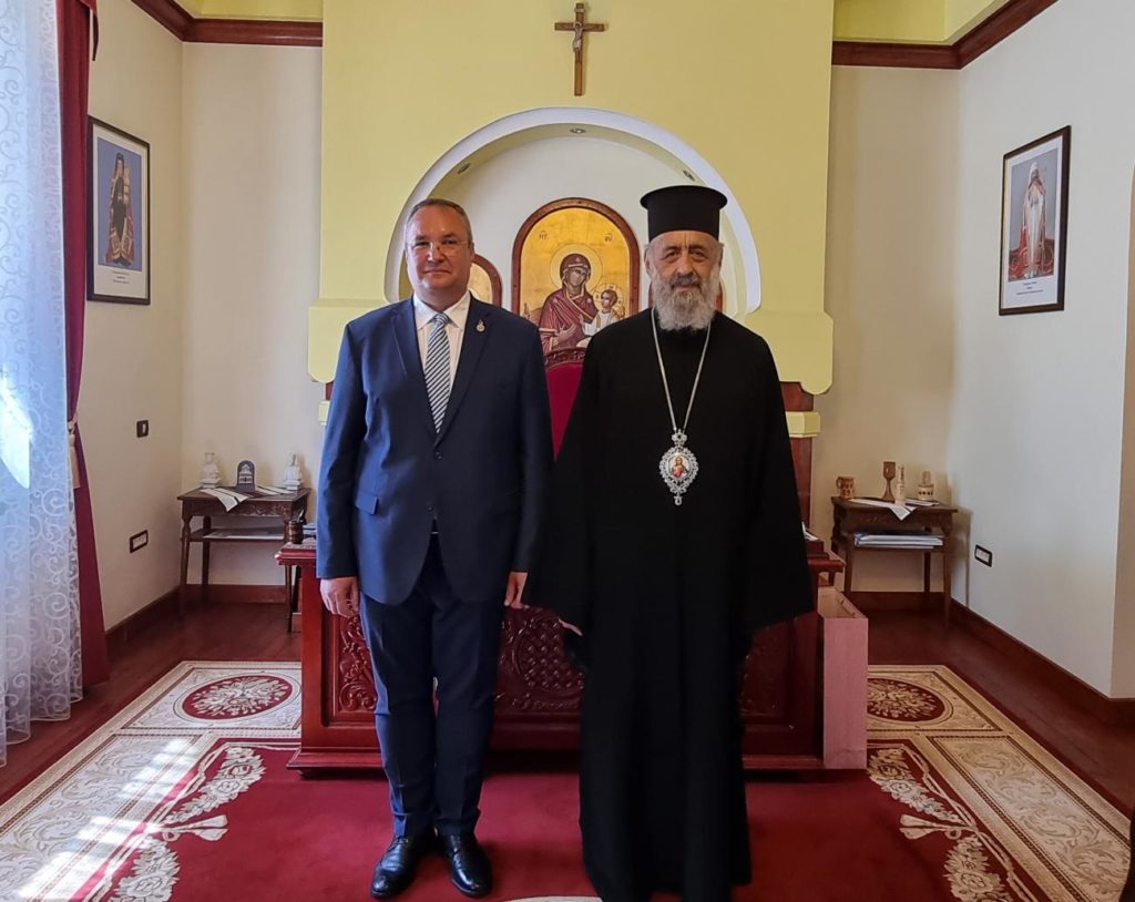 Ο πρωθυπουργός της Ρουμανίας στον Αρχιεπίσκοπο της Άλμπα Ιούλια
