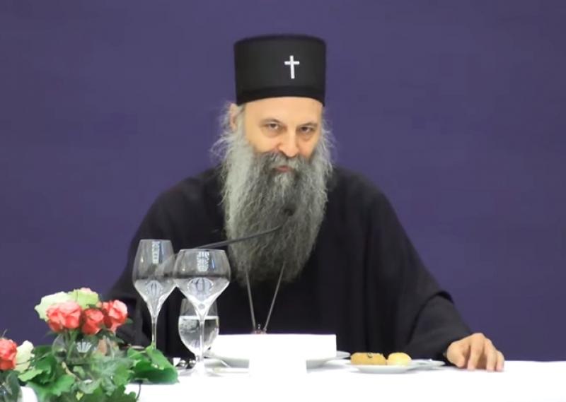 Патријарх Порфирије у Генералном секретаријату Србије: Молимо се за мир у свету