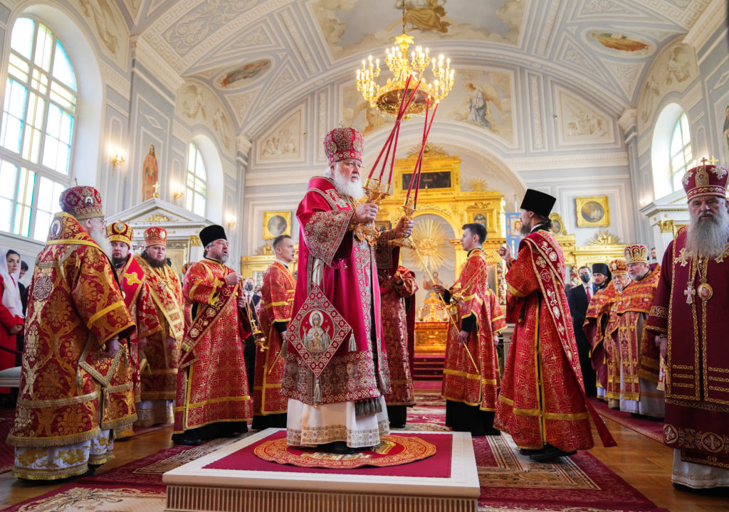 Ο Πατριάρχης Μόσχας στους εορτασμούς της Θεολογικής Ακαδημίας Αγίας Πετρούπολης