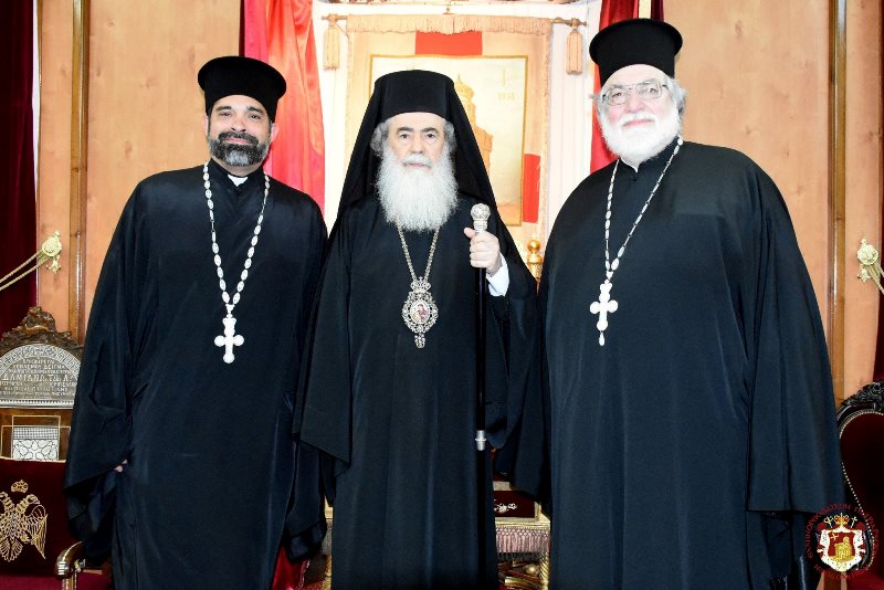 GROUP OF GREEK-AMERICAN PILGRIMS VISITS THE PATRIARCHATE