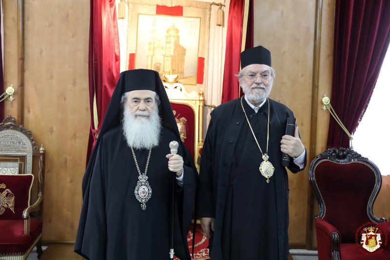 زيارة متروبوليت من بطريركية الإسكندرية للبطريركية